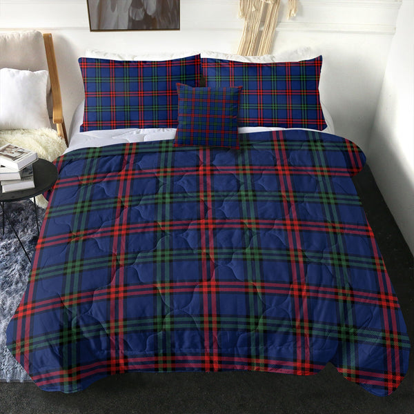 Montgomery Modern Clan Badge Tartan Comforter