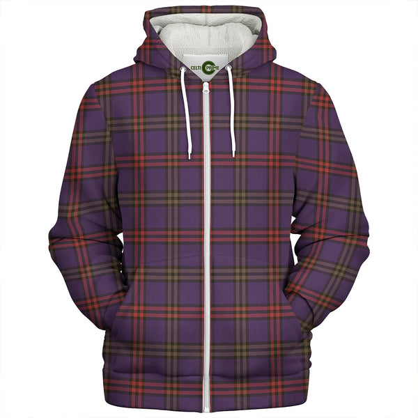 Montgomery Weathered Clan Badge Tartan Sherpa Hoodie