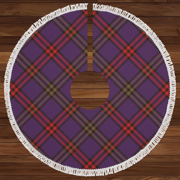 Montgomery Weathered Clan Badge Tartan Christmas Tree Skirt