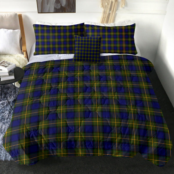 More (Muir) Clan Badge Tartan Comforter