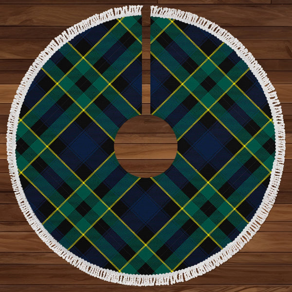 Mowat Modern Clan Badge Tartan Christmas Tree Skirt