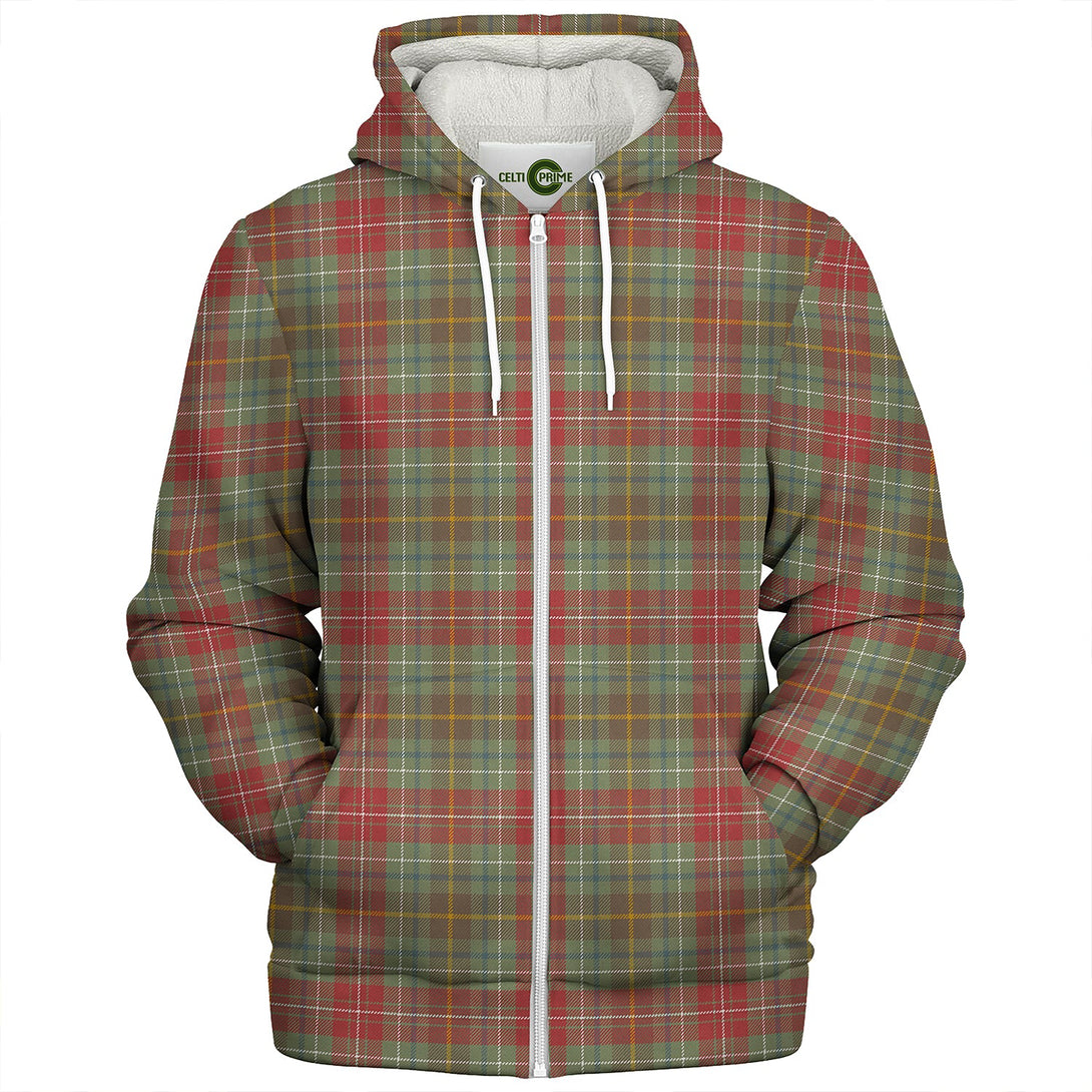 Muirhead Weathered Clan Badge Tartan Sherpa Hoodie