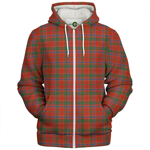 Munro Ancient Clan Badge Tartan Sherpa Hoodie