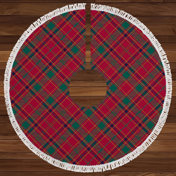 Munro Modern Clan Badge Tartan Christmas Tree Skirt