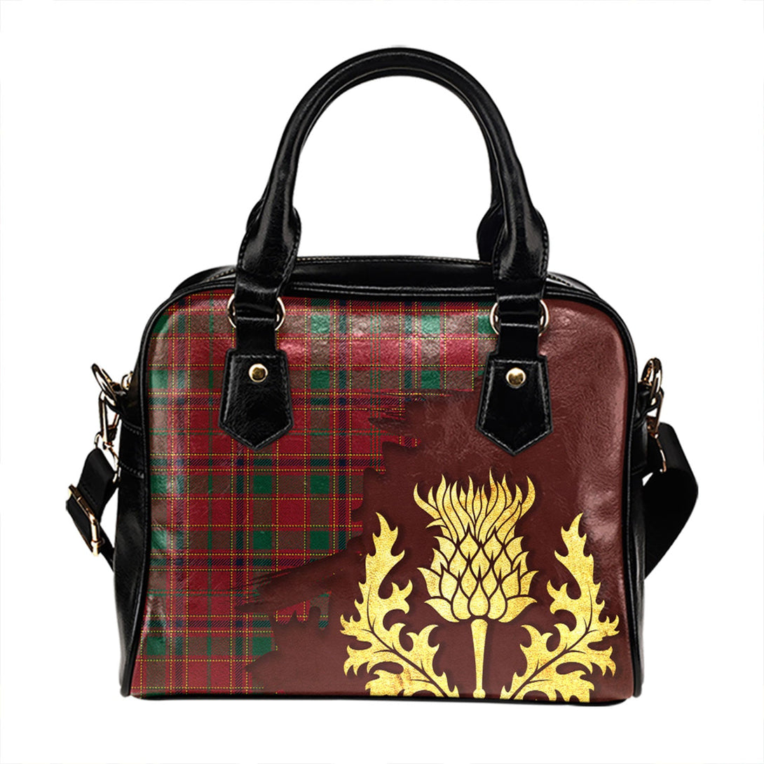 Munro Modern Tartan Shoulder Handbag Thistle Oldest Style