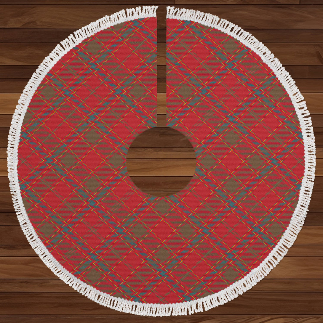 Munro Weathered Clan Badge Tartan Christmas Tree Skirt