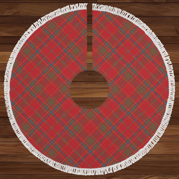 Munro Weathered Clan Badge Tartan Christmas Tree Skirt