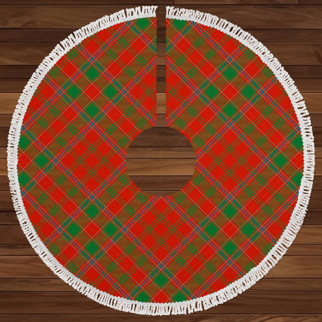 Munro (Logan) Ancient Clan Badge Tartan Christmas Tree Skirt