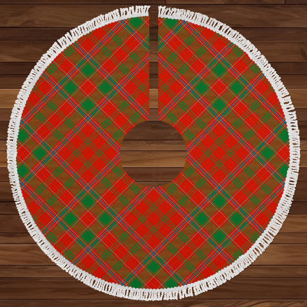 Munro (Logan) Ancient Clan Badge Tartan Christmas Tree Skirt