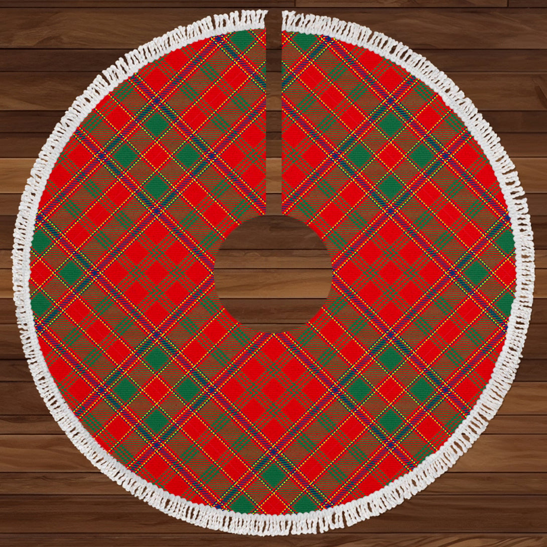 Munro (Logan) Modern Clan Badge Tartan Christmas Tree Skirt