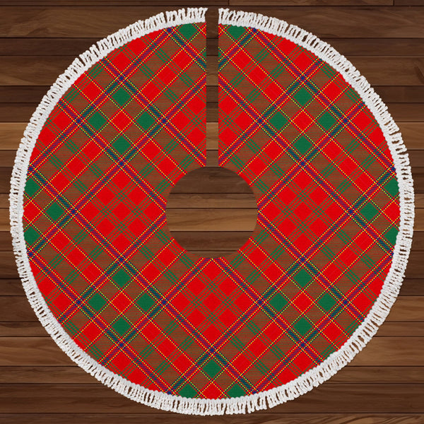 Munro (Logan) Modern Clan Badge Tartan Christmas Tree Skirt