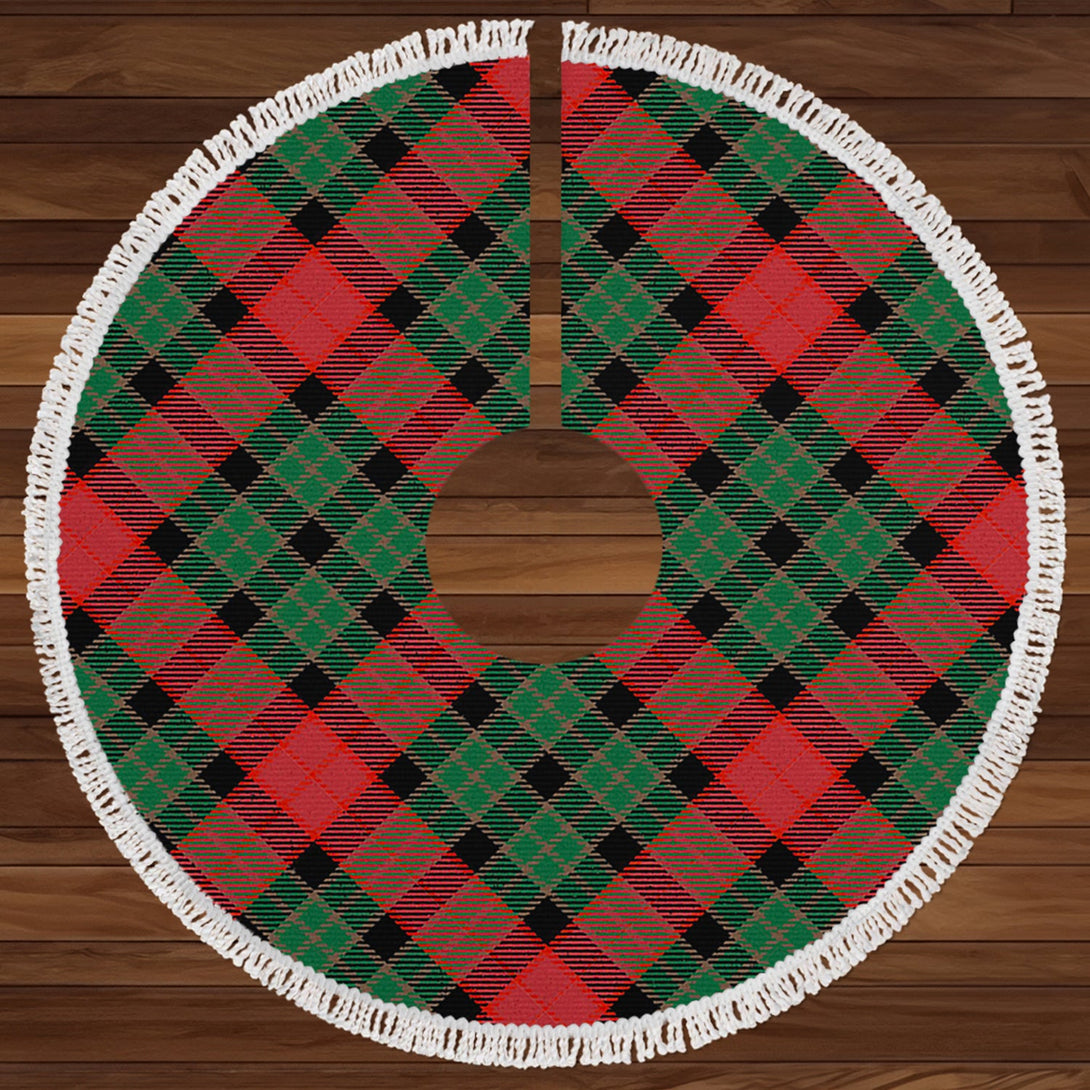 Murdoch Ancient Clan Badge Tartan Christmas Tree Skirt