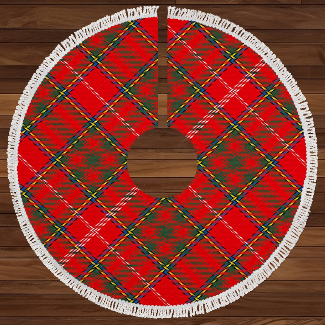 Murray Plaid Artifact Modern Clan Badge Tartan Christmas Tree Skirt