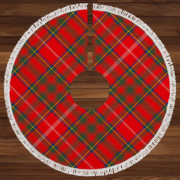 Murray Plaid Artifact Modern Clan Badge Tartan Christmas Tree Skirt