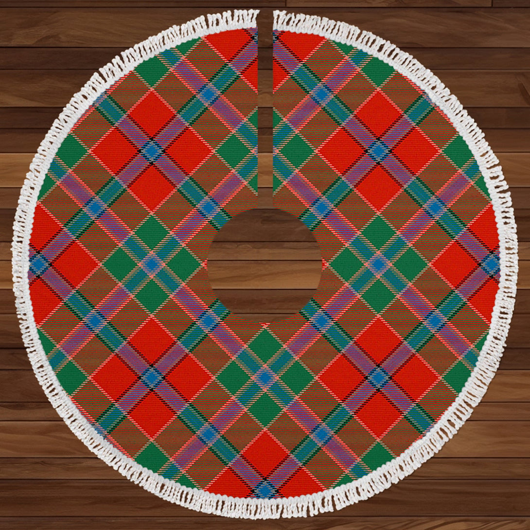 Murray of Abercairney Ancient Clan Badge Tartan Christmas Tree Skirt