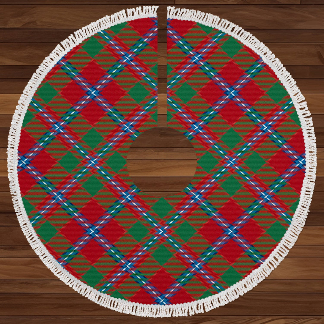 Murray of Abercairney Portrait (Murray of Abercairney; Portrait) Modern Clan Badge Tartan Christmas Tree Skirt