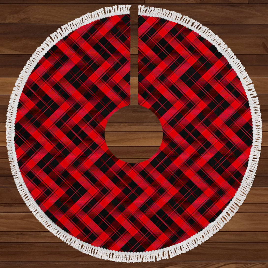 Murray of Ochtertyre Modern Clan Badge Tartan Christmas Tree Skirt