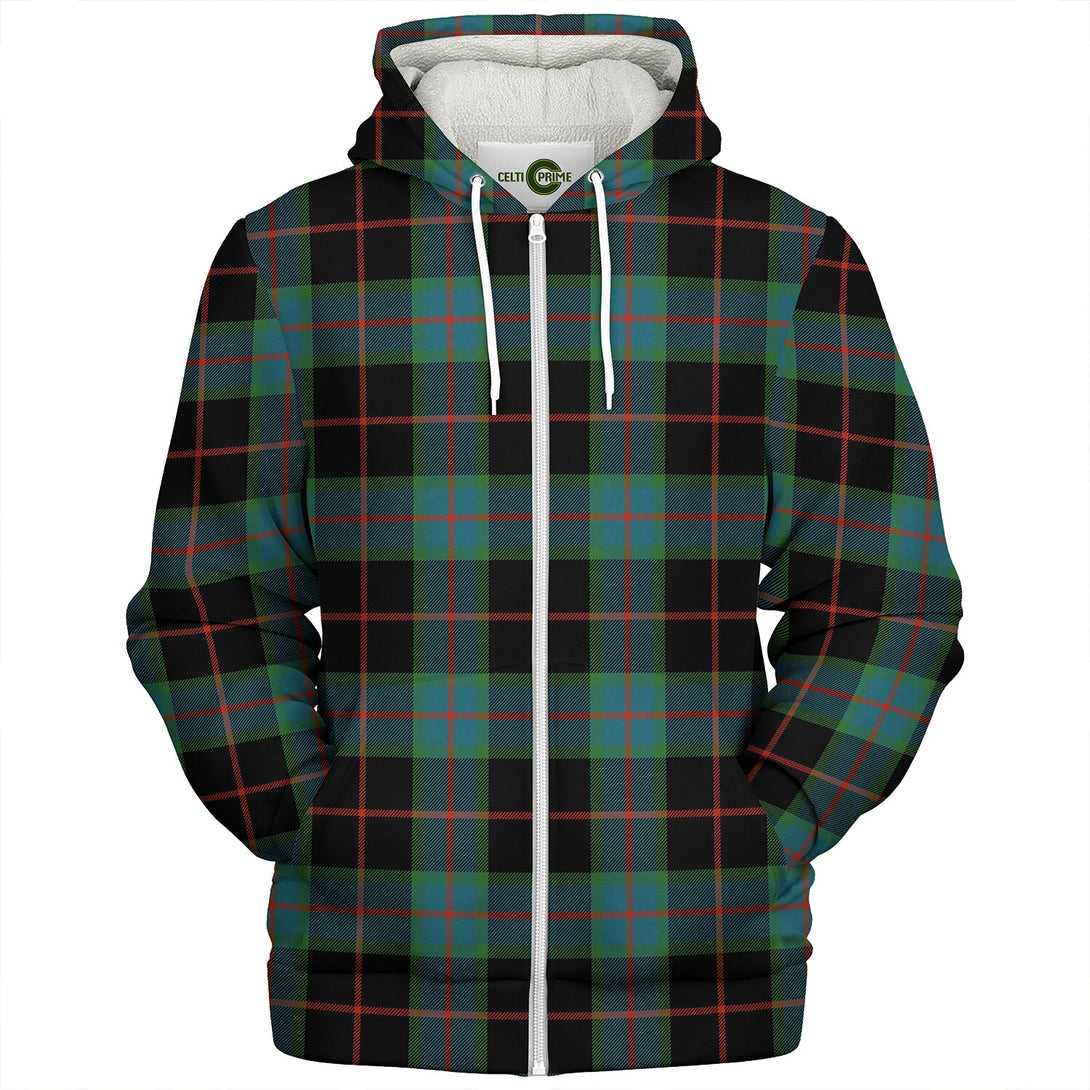 Nairn Ancient Clan Badge Tartan Sherpa Hoodie