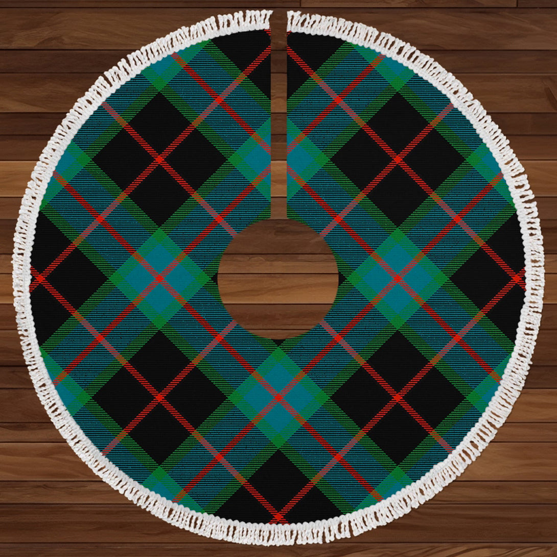 Nairn Ancient Clan Badge Tartan Christmas Tree Skirt