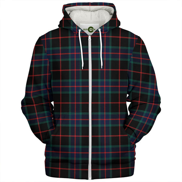 Nairn Modern Clan Badge Tartan Sherpa Hoodie