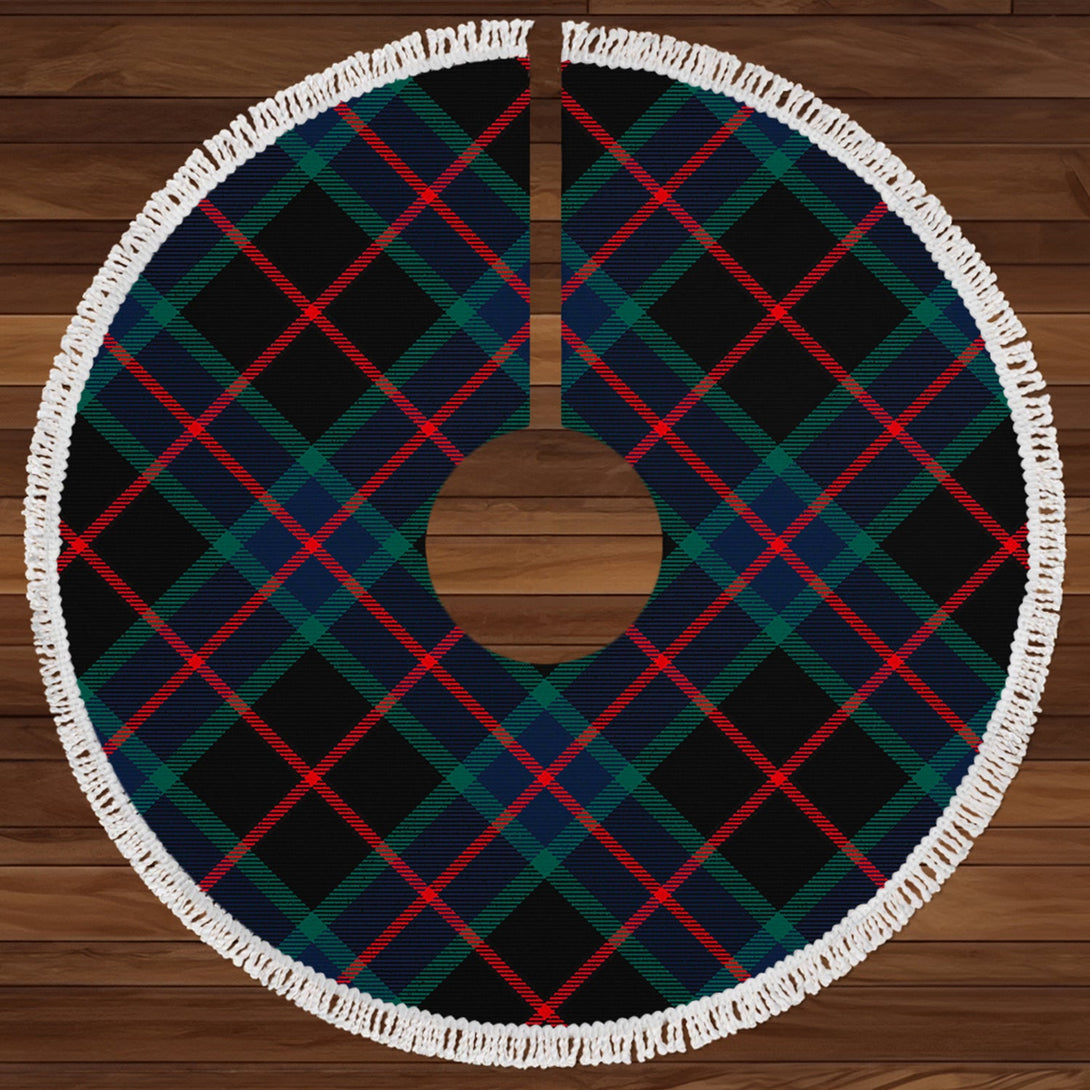 Nairn Modern Clan Badge Tartan Christmas Tree Skirt