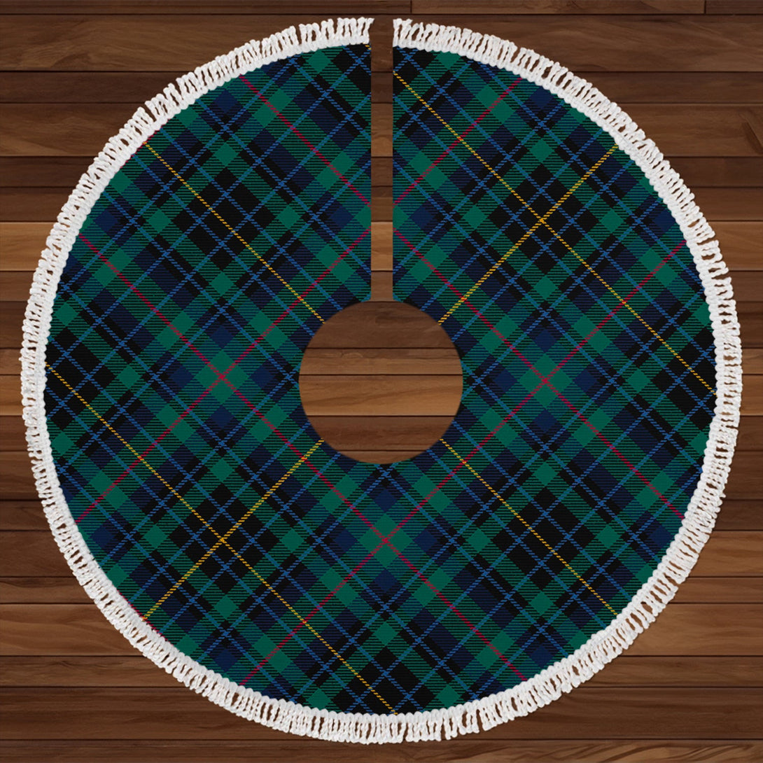 Nairn 2 Modern Tartan Christmas Tree Skirt