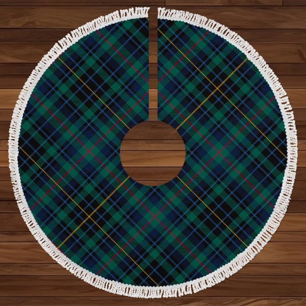 Nairn 2 Modern Tartan Christmas Tree Skirt