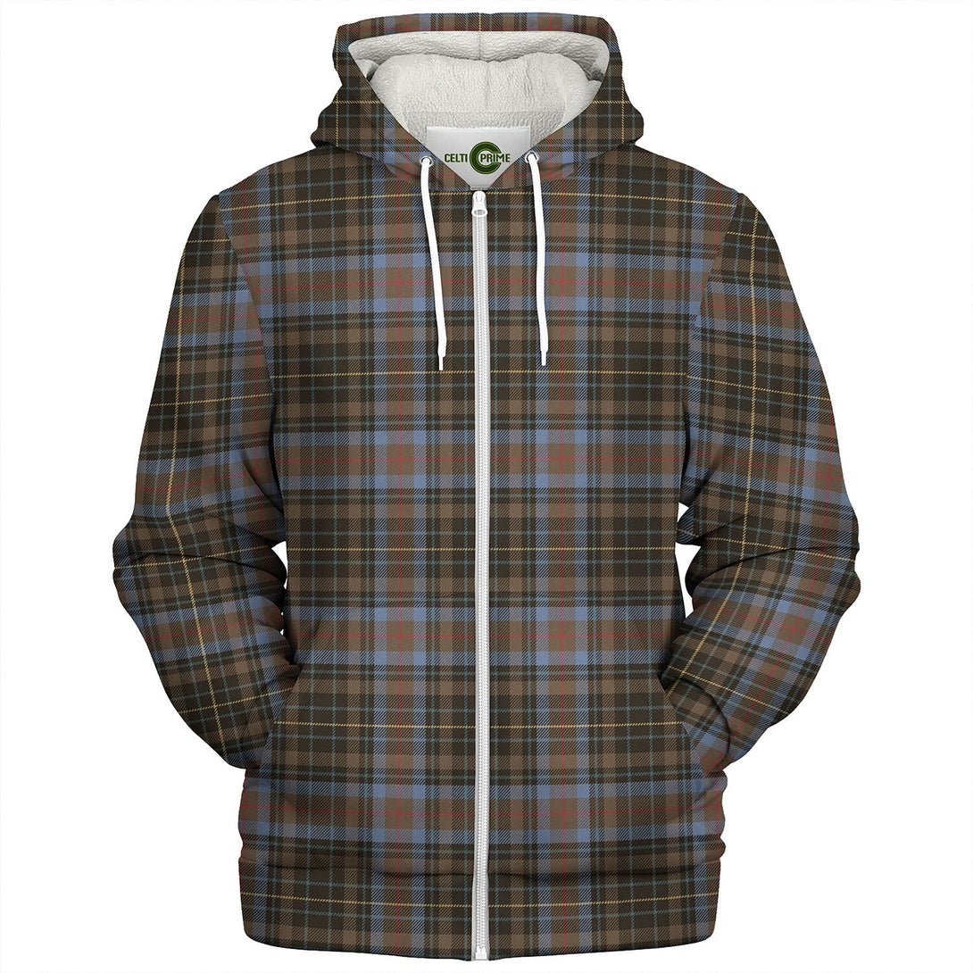 Nairn 2 Weathered Tartan Sherpa Hoodie