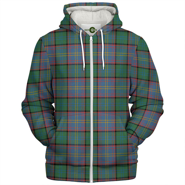 Nance Ancient Tartan Sherpa Hoodie