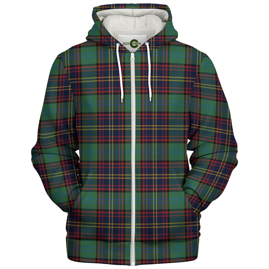 Nance Modern Tartan Sherpa Hoodie