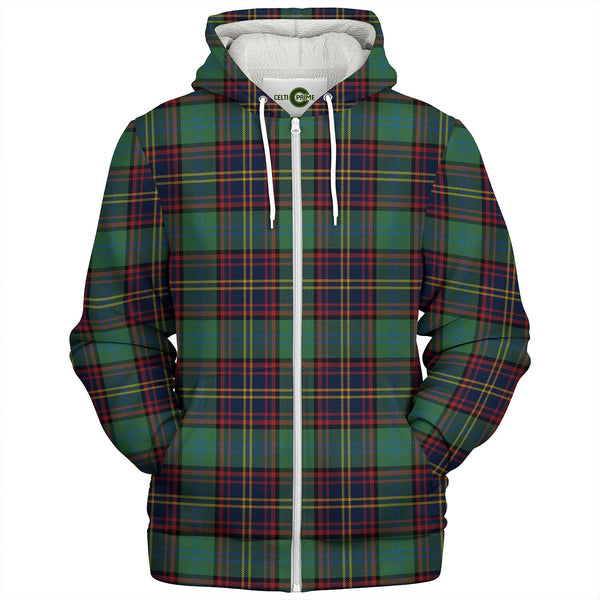 Nance Modern Tartan Sherpa Hoodie