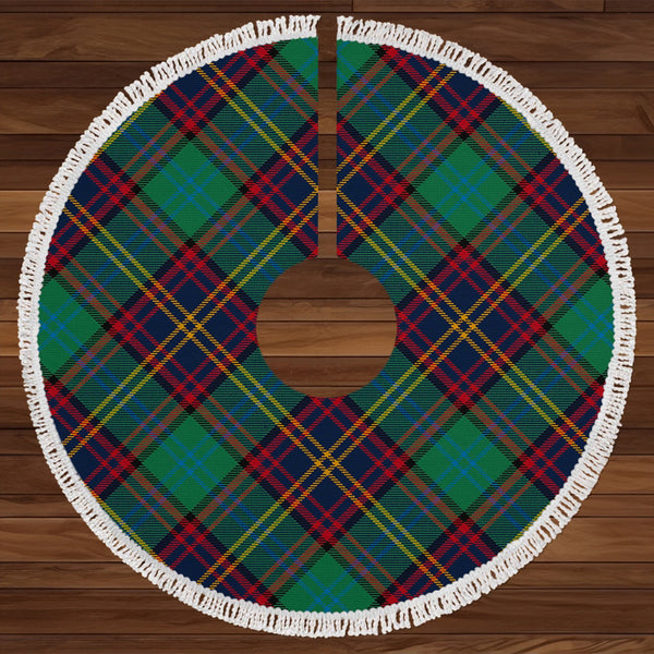 Nance Modern Tartan Christmas Tree Skirt