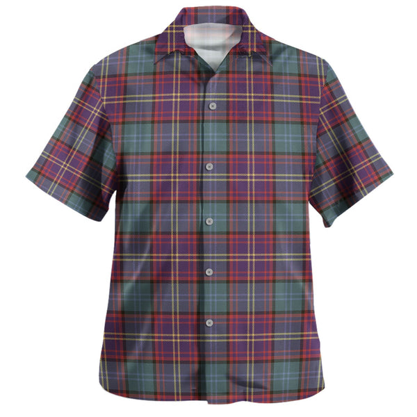 Nance Weathered Tartan Hawaiian Shirt