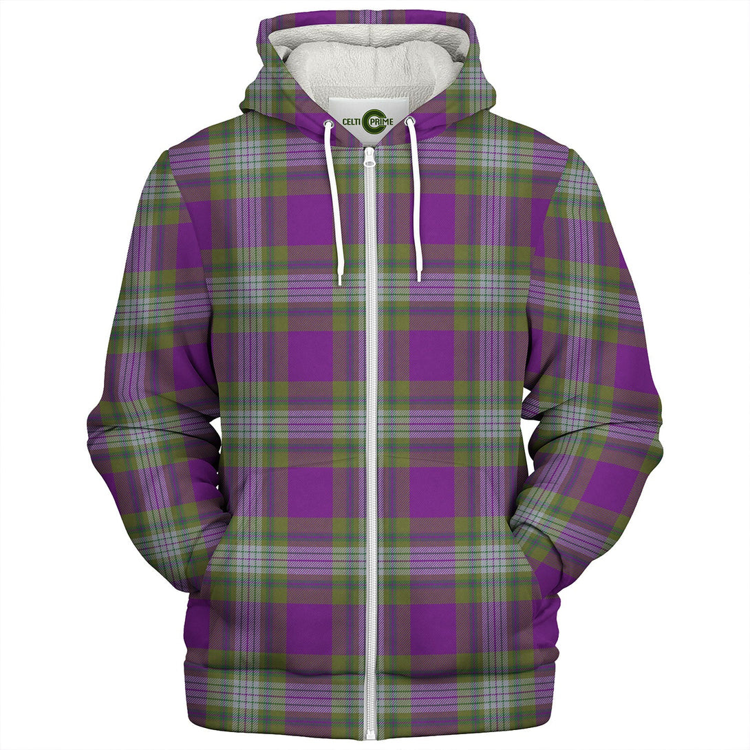 Nance 2 Modern Tartan Sherpa Hoodie