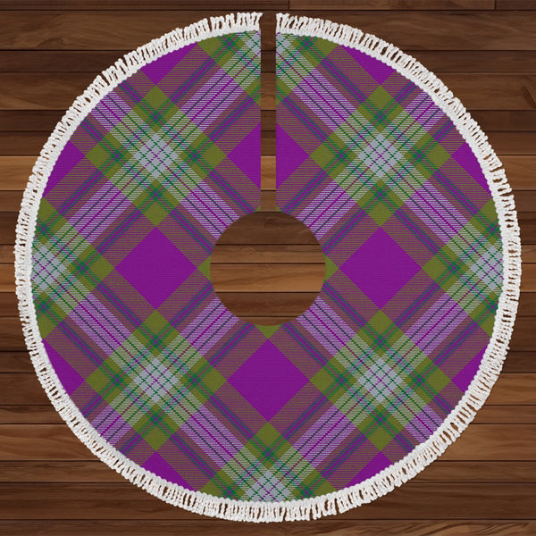 Nance 2 Modern Tartan Christmas Tree Skirt