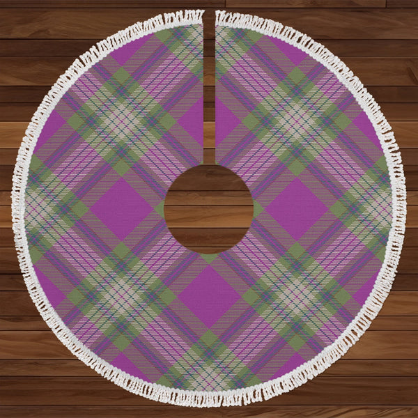 Nance 2 Weathered Tartan Christmas Tree Skirt