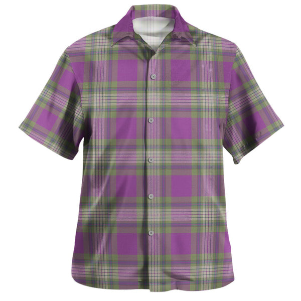 Nance 2 Weathered Tartan Hawaiian Shirt