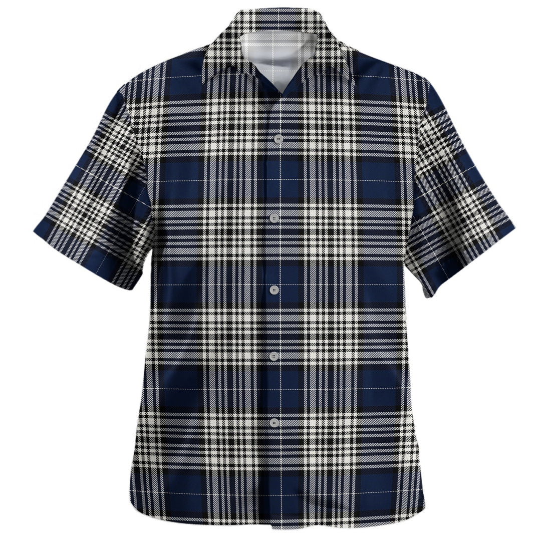 Napier Modern Clan Badge Tartan Hawaiian Shirt