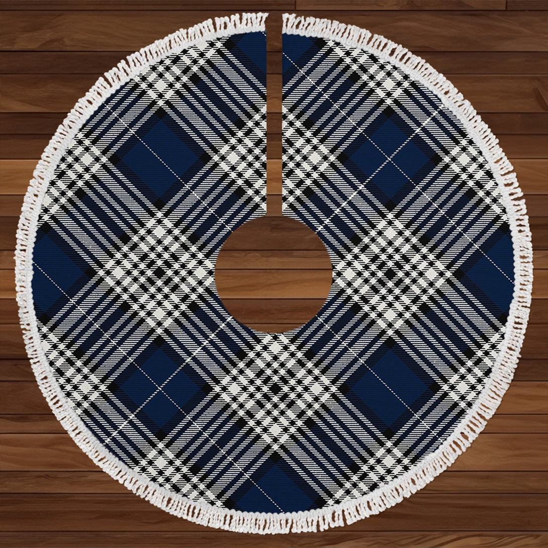 Napier Modern Tartan Christmas Tree Skirt