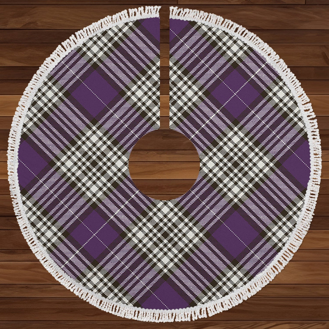 Napier Weathered Clan Badge Tartan Christmas Tree Skirt