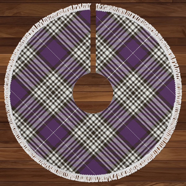 Napier Weathered Clan Badge Tartan Christmas Tree Skirt