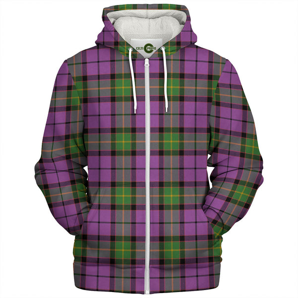 Nery Ancient Tartan Sherpa Hoodie