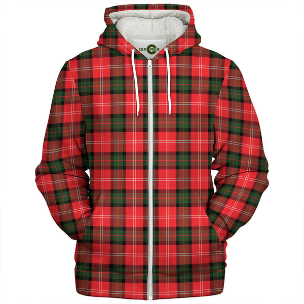 Nesbitt Modern Clan Badge Tartan Sherpa Hoodie