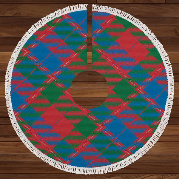 Nethybridge Ancient Tartan Christmas Tree Skirt