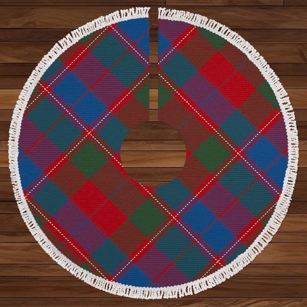 Nethybridge Modern Tartan Christmas Tree Skirt