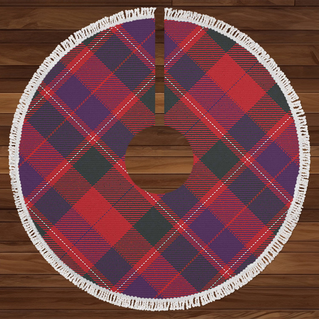 Nethybridge Weathered Tartan Christmas Tree Skirt