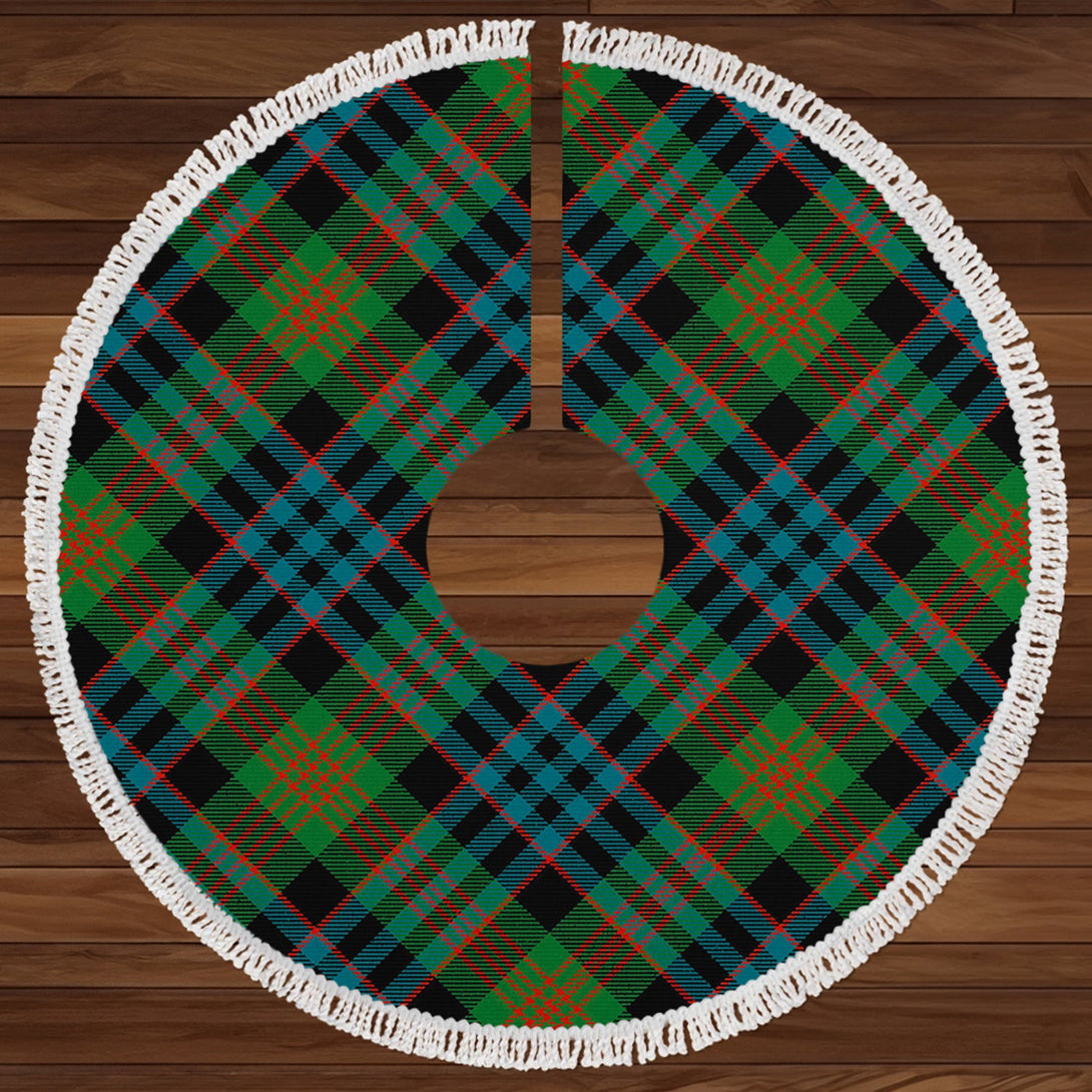 Newlands (Walker Newlands) Ancient Clan Badge Tartan Christmas Tree Skirt