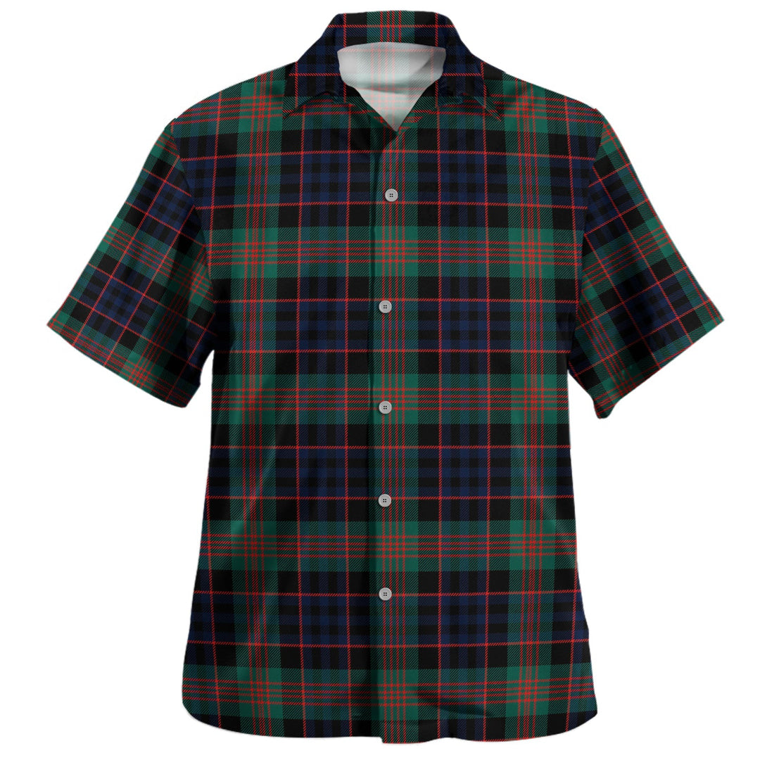 Newlands (Walker Newlands) Modern Clan Badge Tartan Hawaiian Shirt