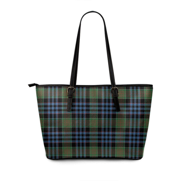 Newman Ancient Tartan Leather Tote Bag