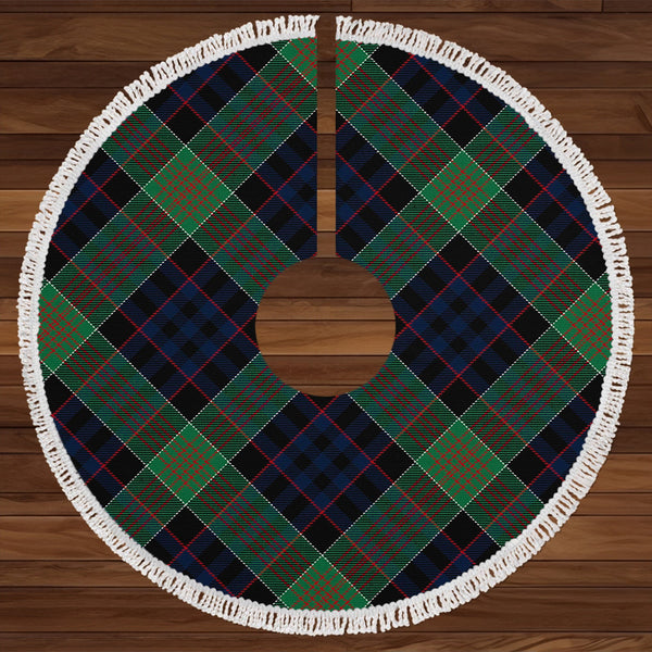 Newman Modern Tartan Christmas Tree Skirt